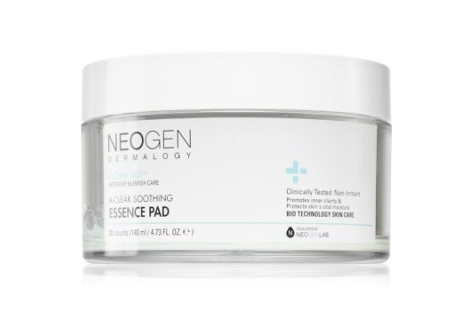 Neogen Dermalogy A-Clear Aid Soothing Essence Pad bei Skinminded